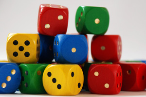 Coloured Dice